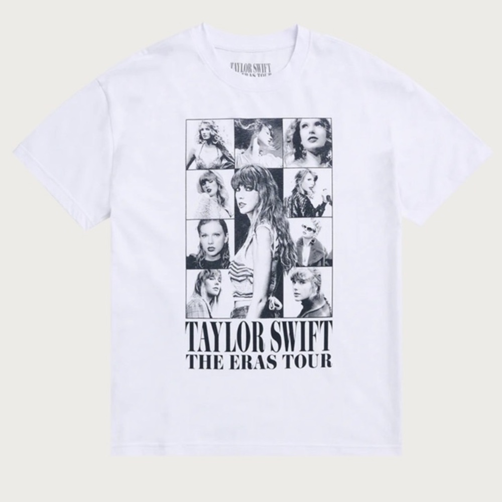 Taylor Swift The Eras Tour White T Shirt